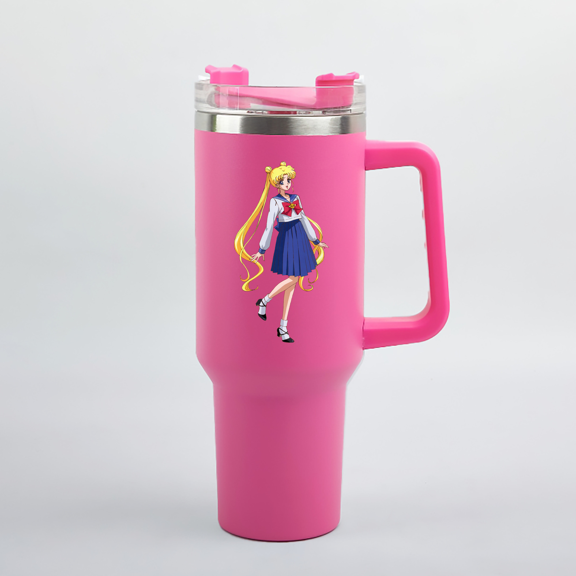（画像用） 美少女戦士セーラームーン 愛野 美奈子 あいの みなこ Sailor Moon Aino Minako 1200mL車用タンブラー（カラープリント）
